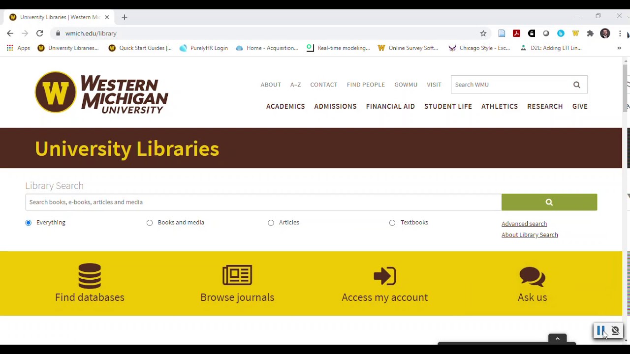 Choose an Article Database and Find an Article