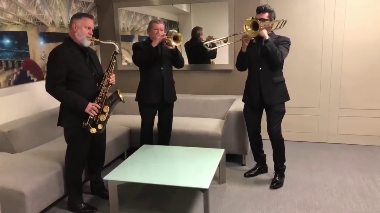 Ramon Flores (Trumpet) - Alejandro Carballo (Trombone) - Greg Vail (Sax) - LUIS MIGUEL BRASS SECTION