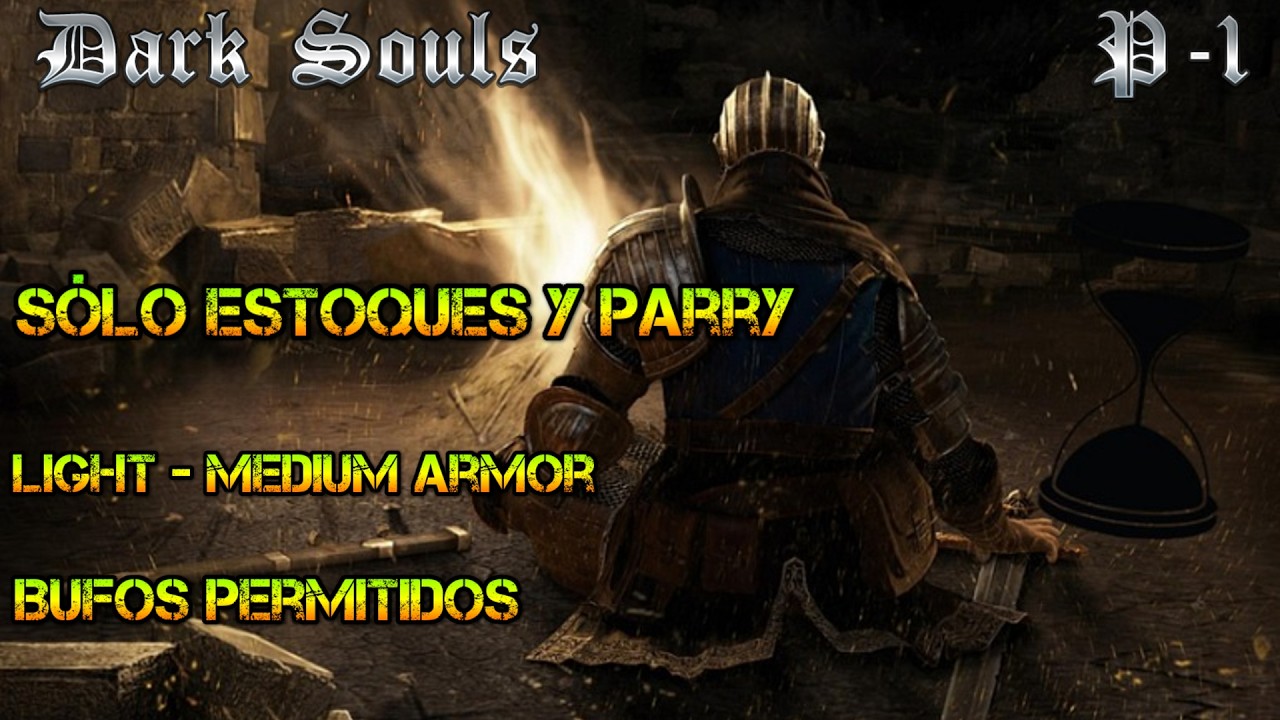 🔴DS 1 Duelista Challenge🔴 Sólo estoques, sólo parry y mucho dolor