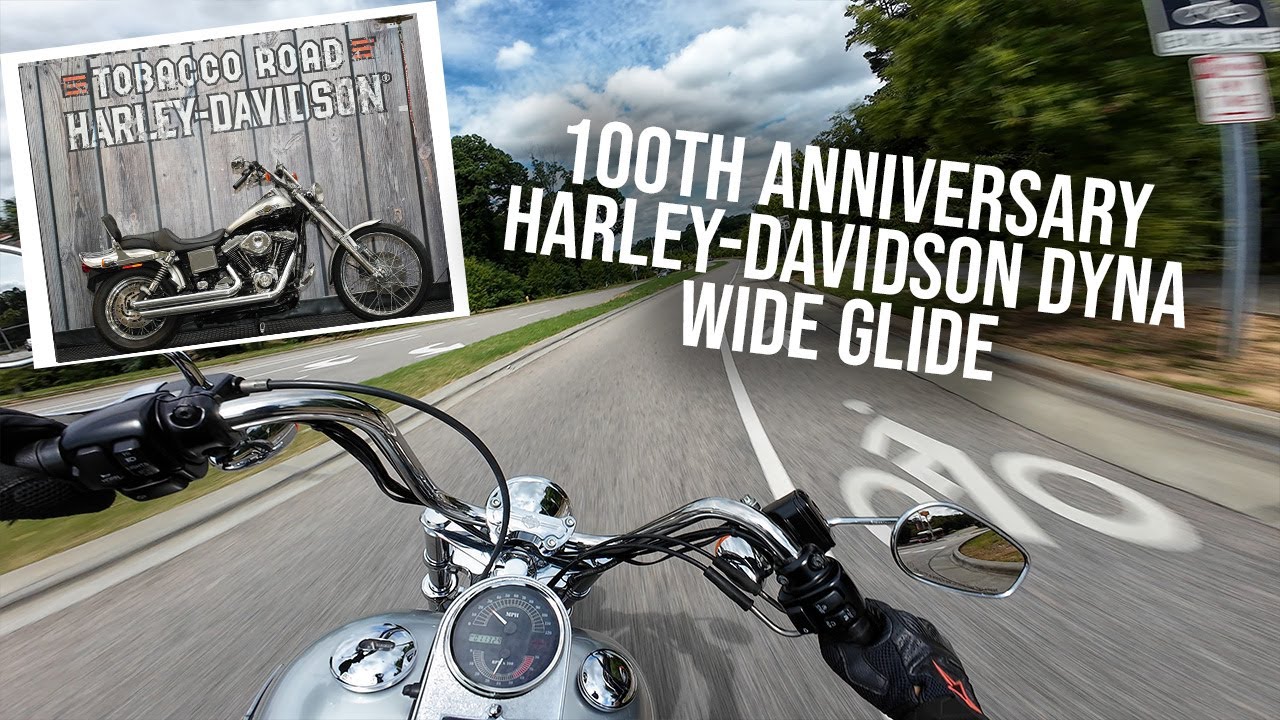 100th Anniversary Harley-Davidson Dyna Wide Glide Ride & Review