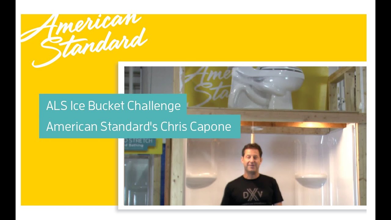 American Standard's Chris Capone ALS Ice Bucket Challenge