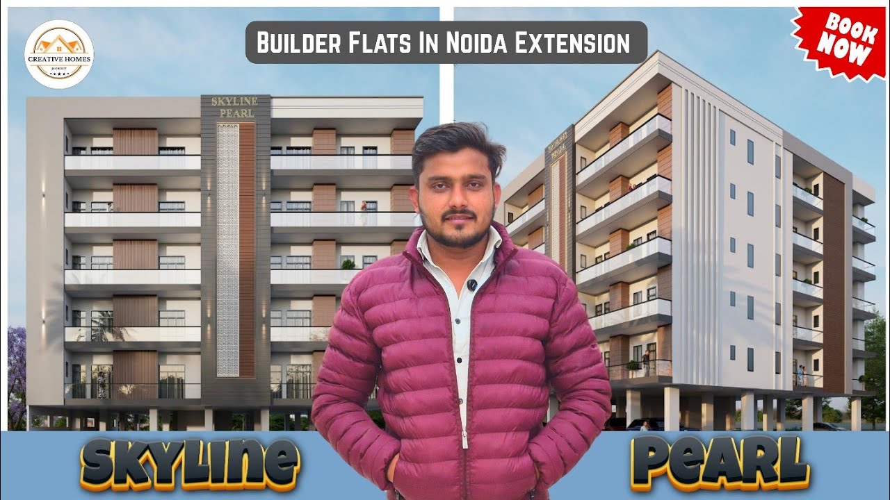Builder Floor In Noida Extension | Skyline Pearl | Semi-Furnished Builder Flats | Creative Homes 