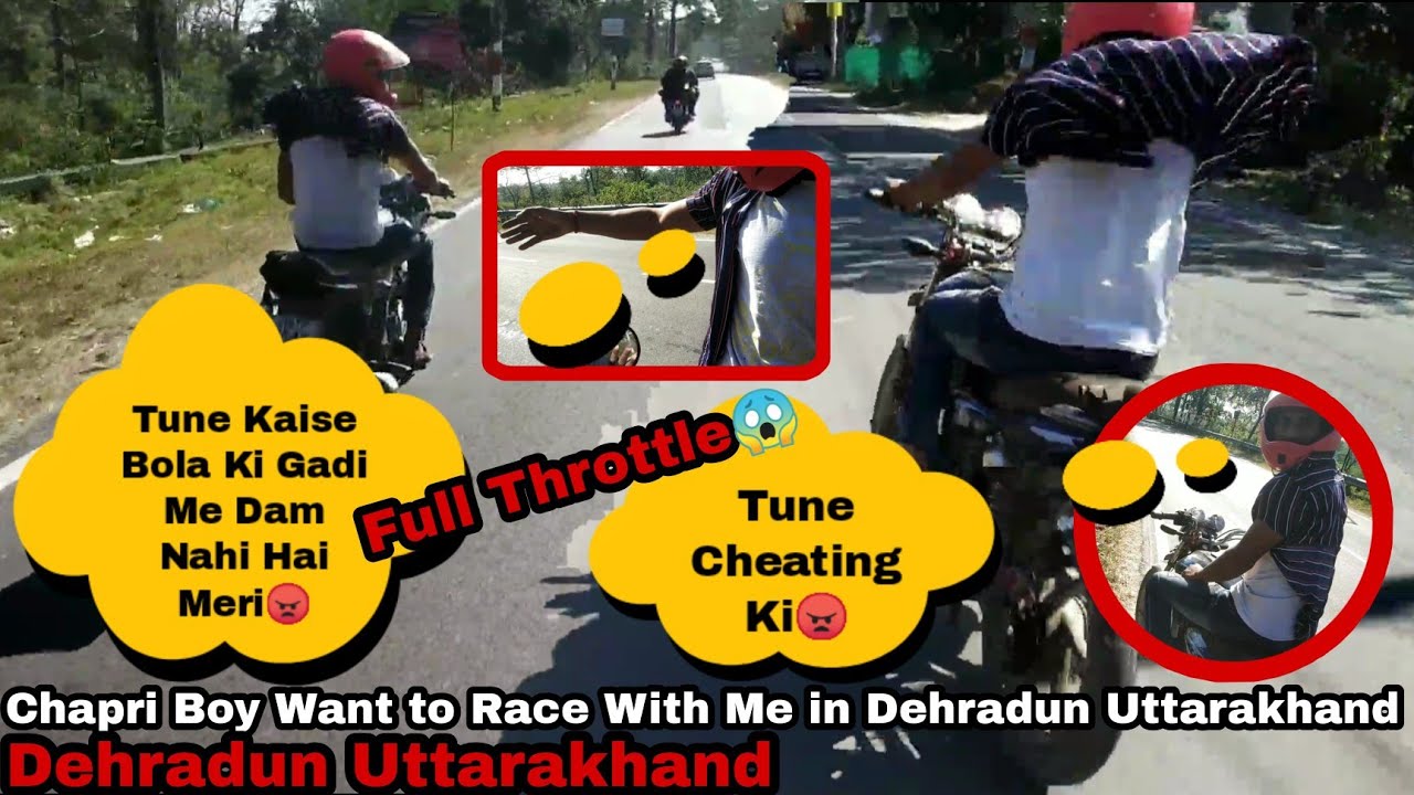 Chapri Rider Wants to Race With Me With Full Throttle😱 | Road Rage 2021 | Unlocked Rover