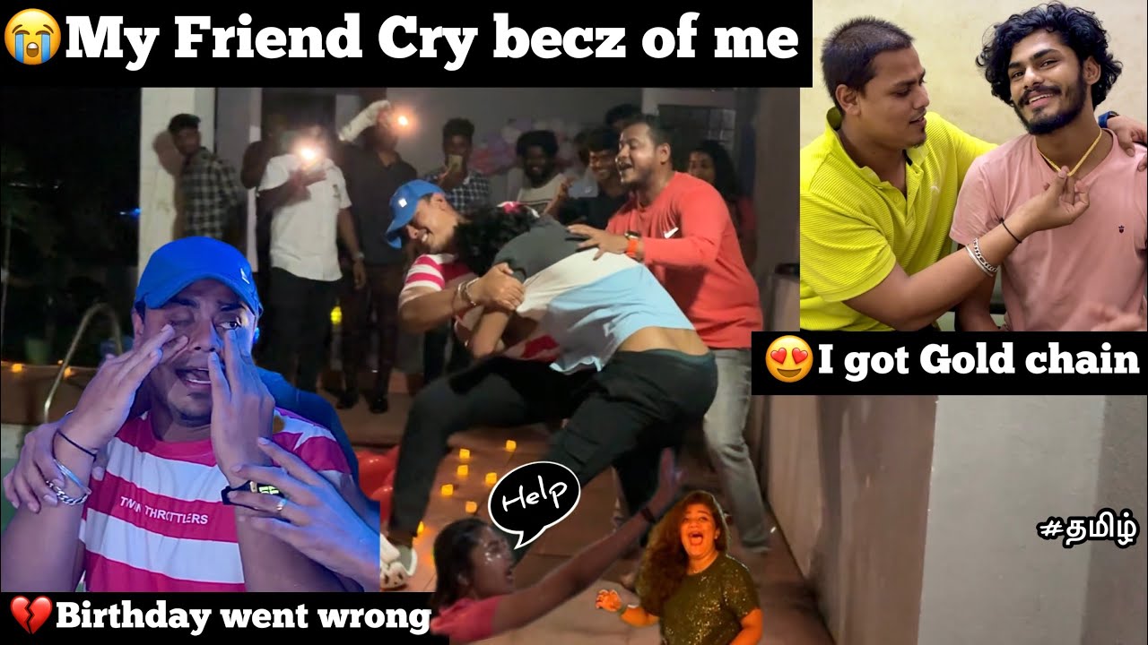 😭My Close Friend cryied 💔🥳birthday went wrong❌| but at last I got gold chain😍| TTF |