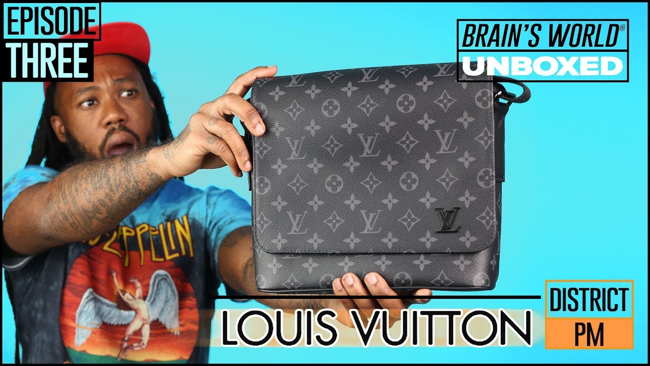 LOUIS VUITTON "DISTRICT PM" MESSENGER BAG  UNBOXING