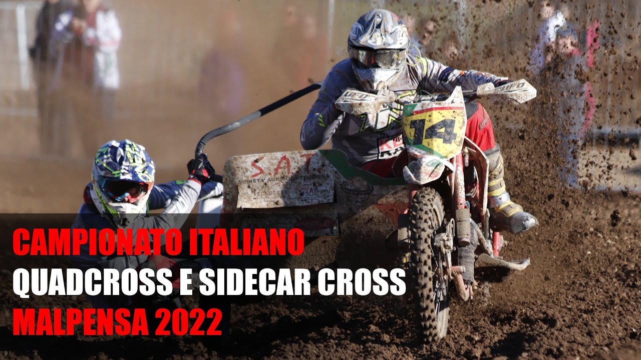 CAMPIONATO ITALIANO QUADCROSS SIDECARCROSS MALPENSA 2022 | QUAD | SIDECAR | SIDECARCROSS |FEDERMOTO
