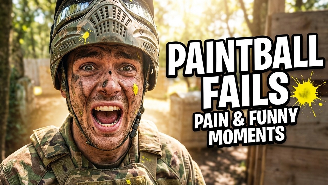 Paintball Fails & Funny Moments! #3