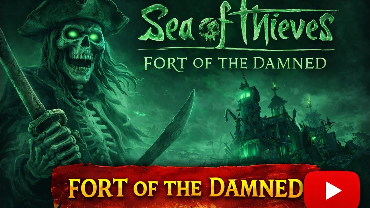 Double fort of the Damned Raid! - Sea of Thieves
