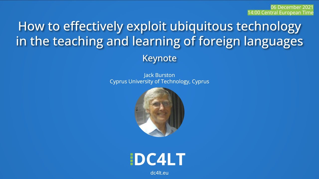 Ubiquitous technology in teaching of foreign languages - Digital Language Teaching Global Webinar