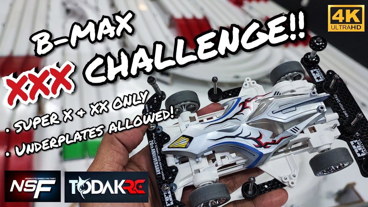 XXX CHALLENGE @ Todak RC!! New Sub-Category?? - Tamiya Super X & Super XX Only!! [Mini 4WD | ミニ四駆]