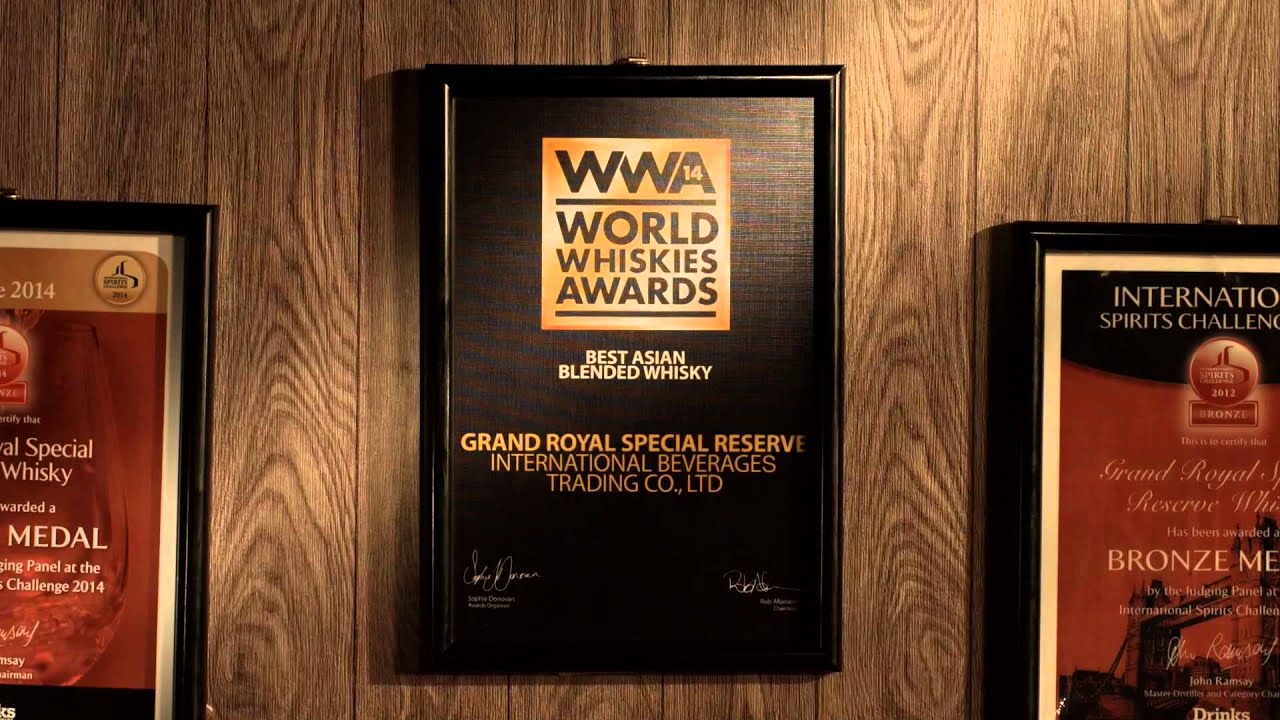 Grand Royal Special Reserve Whisky Promo