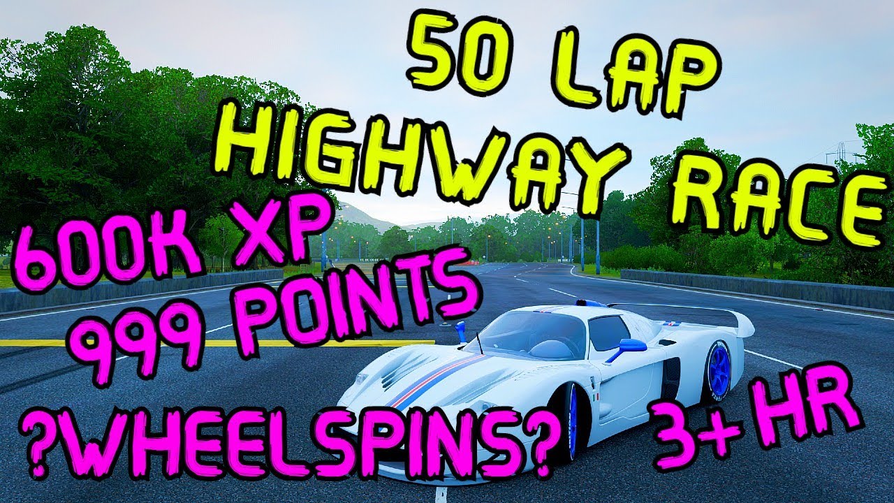 Forza Horizon 4: 50 LAP RACE! INSANE MONEY, XP, SKILL POINTS, & WHEEL SPINS!