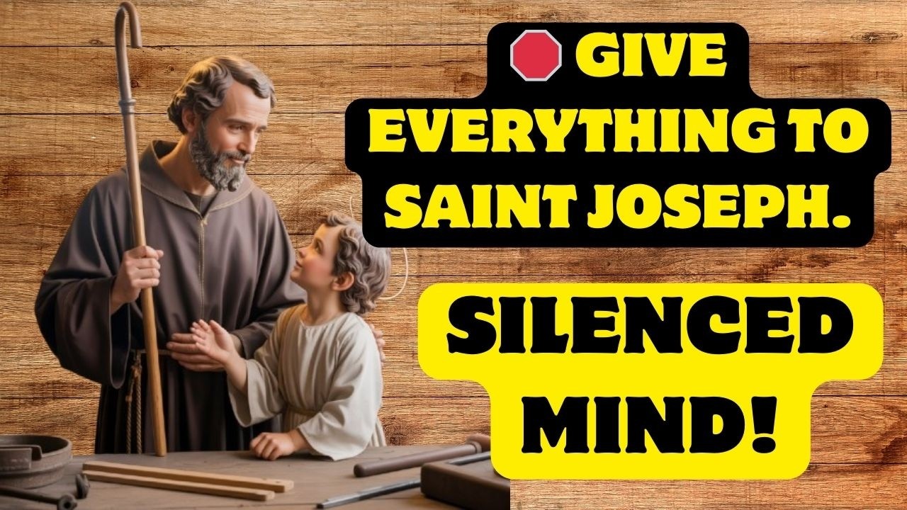 ⁉ WHAT HAPPENS WHEN YOU SURRENDER YOUR ANXIETY TO SAINT JOSEPH? WATCH THIS! 🔥