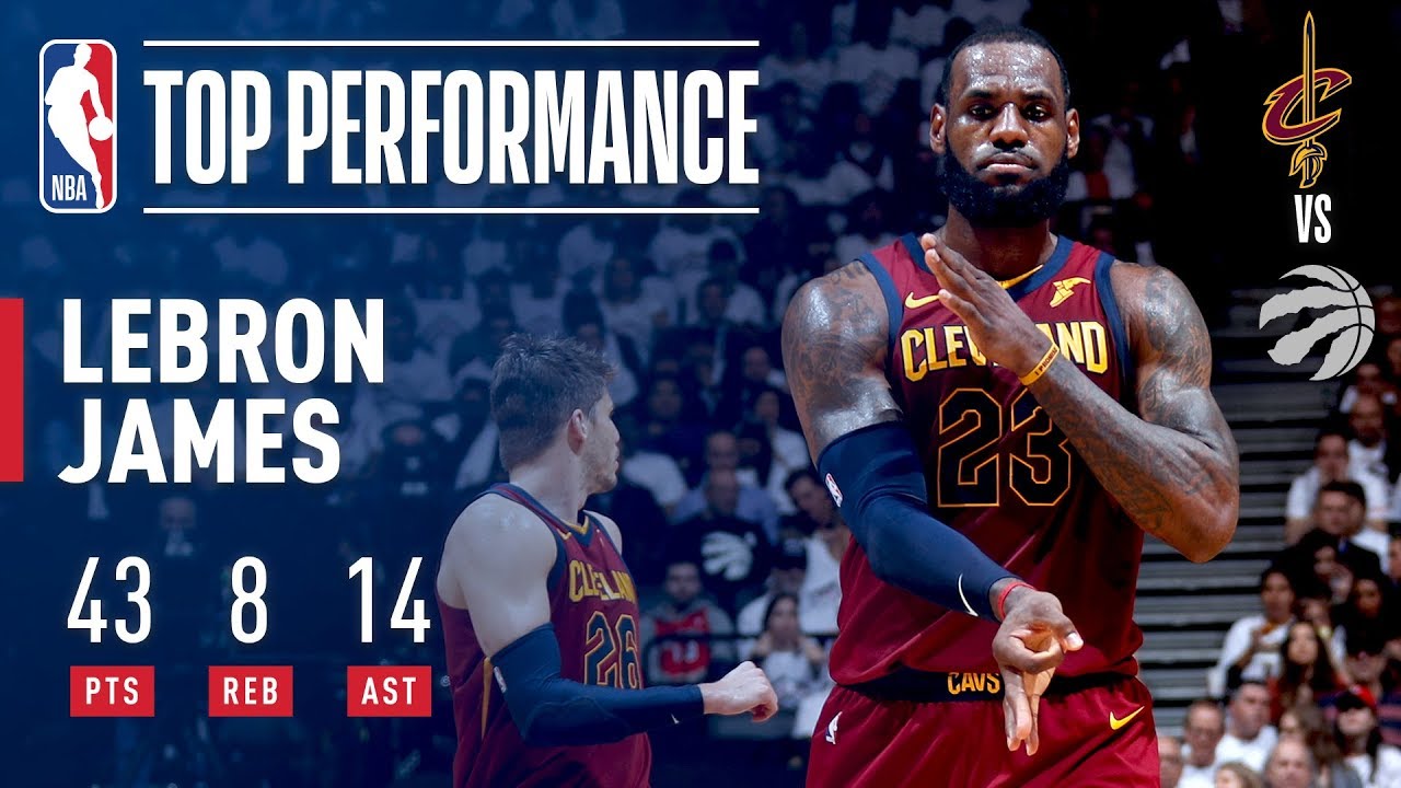 LeBron James' EPIC Game 2 Performance In Toronto