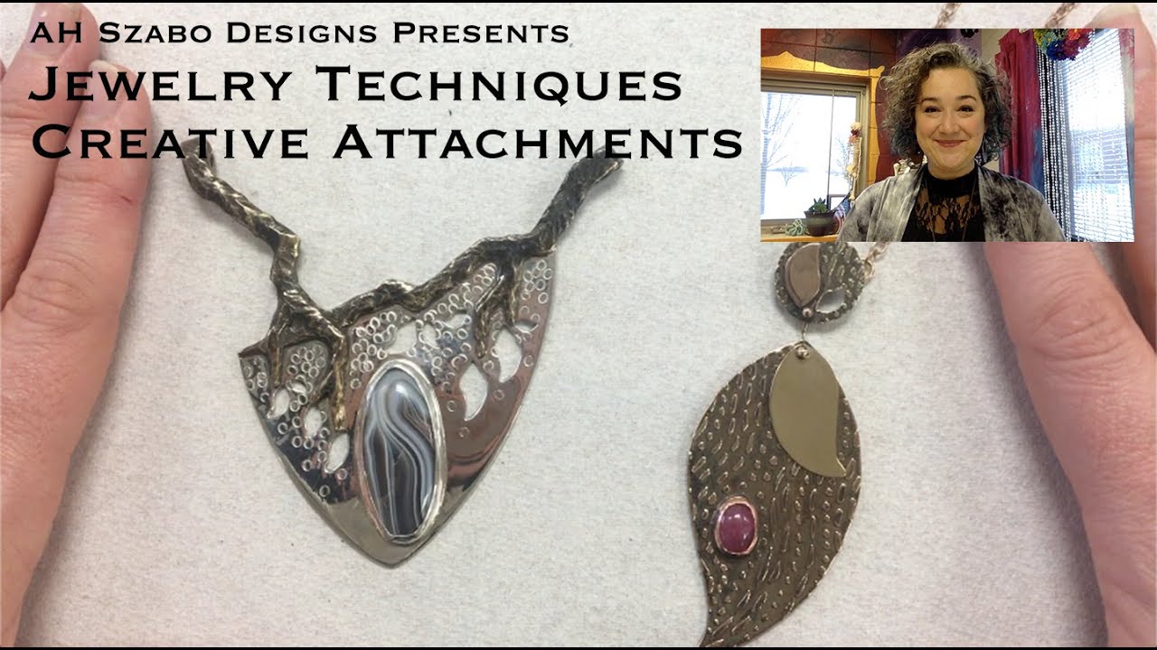 Jewelry Techniques: Creative Attachments (bails, ball ended wire, tubing)
