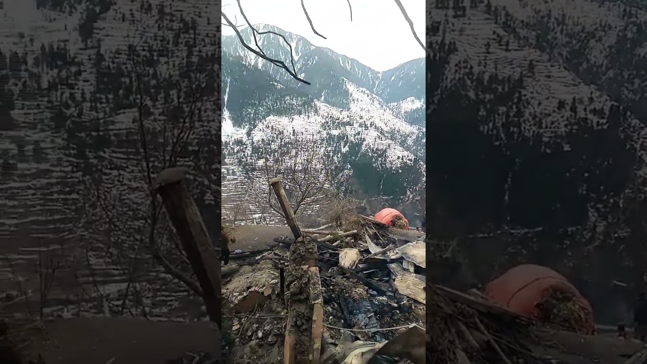 House Fire Jared | Five Houses Fully Destroyed | Naran kaghan valley Today  |  جرید آتشزدگی