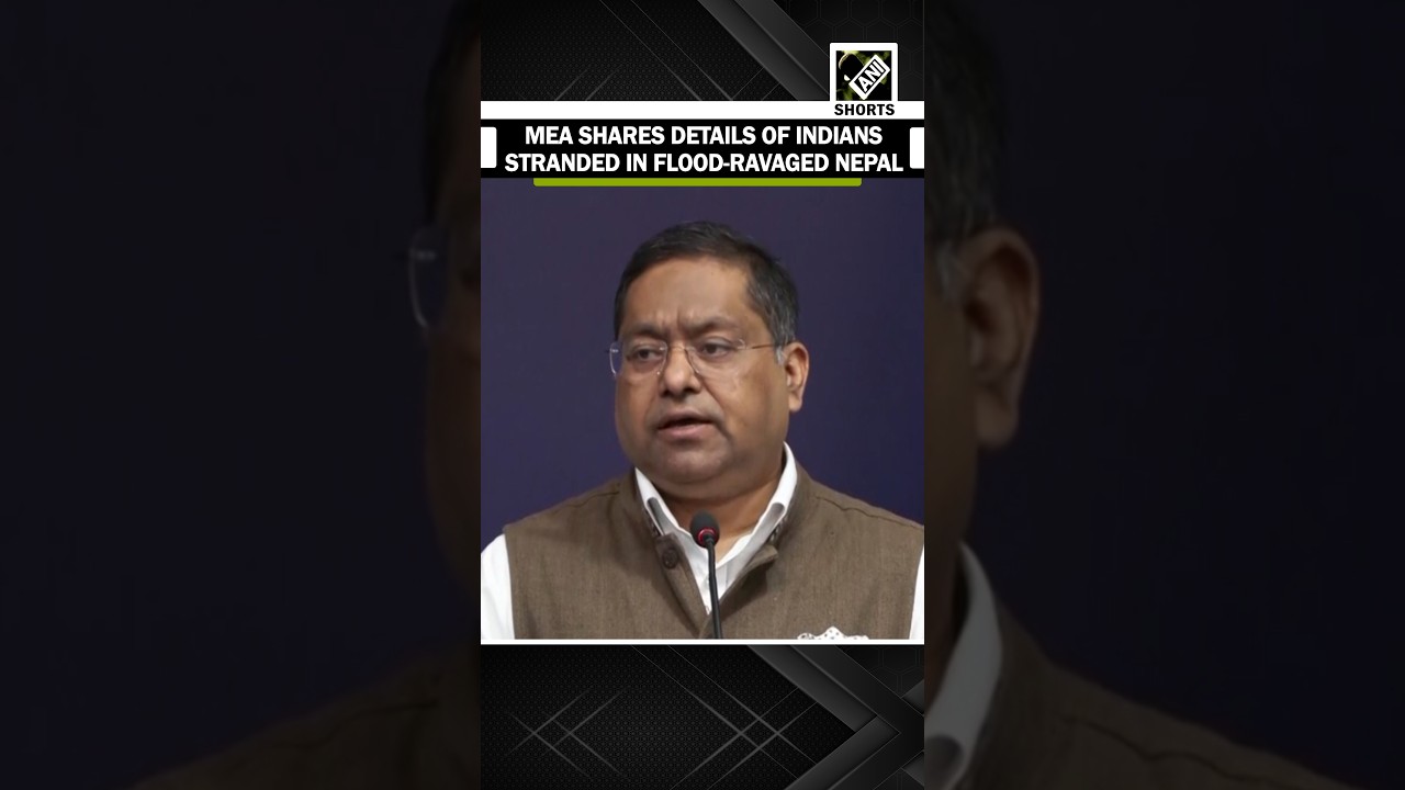 MEA spox Randhir Jaiswal shares details of Indians stranded in flood-ravaged Nepal