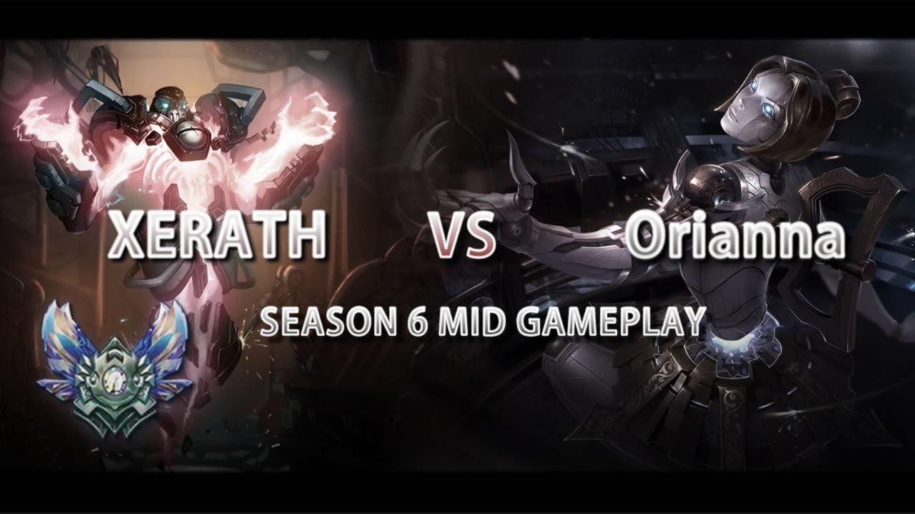 LoL - Battlecast Xerath Mid - Counter for Orianna