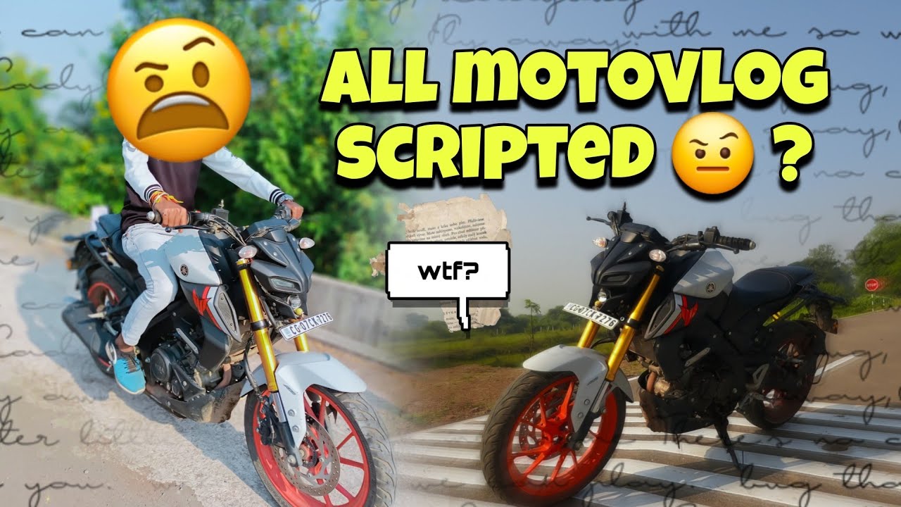 Sabhi Motovlog Scripted होते हैं ?? 🤔😵&zwj;💫 Motovlog Karna आसान क्यों है 😎💓