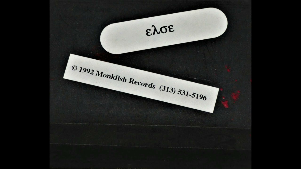 Else  - 1992 Demo (Rare Detroit Darkwave/Experimental Music)