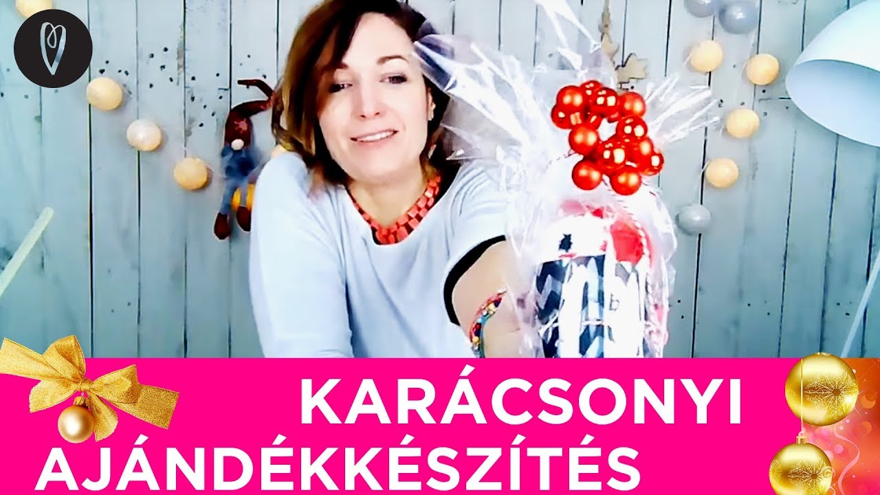 KARÁCSONYI AJÁNDÉKKÉSZÍTÉS | INSPIRÁCIÓK Csorba Anitától
