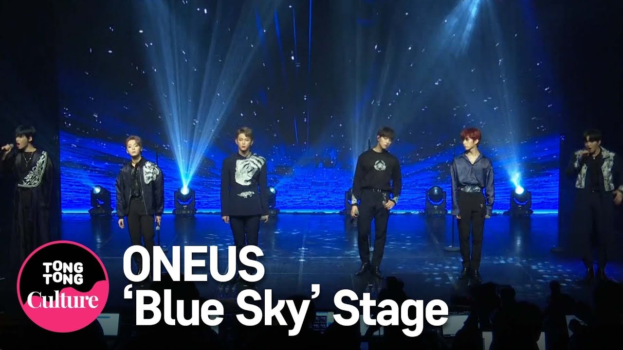 [4K] ONEUS(원어스) 'Blue Sky' Showcase Stage 쇼케이스 무대 (레이븐, 서호, 이도, 건희, 환웅, 시온) [통통TV