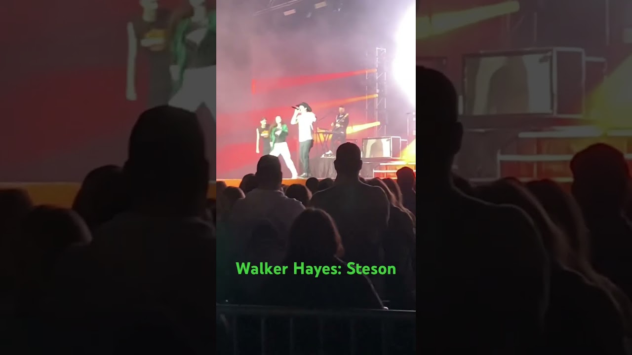 Walker Hayes: Stetson. #florida #walkerhayes #orlando #universal #song #concert #country #singer