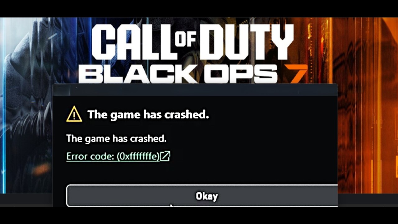 Исправлена ​​ошибка запуска COD Black Ops 7 с кодом 0xfffffffe: игра вылетела на ПК.