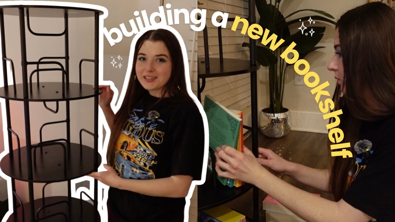 New year, new bookshelf ✨| Chaotically building a bookshelf and organizing my books 📚