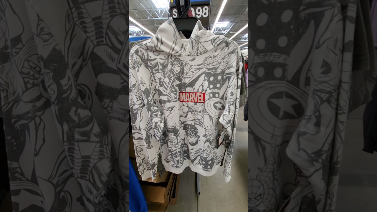 Толстовка с персонажами Marvel за 19,98 долларов — Человек-паук, Тор, Капитан Америка, Халк и дру...