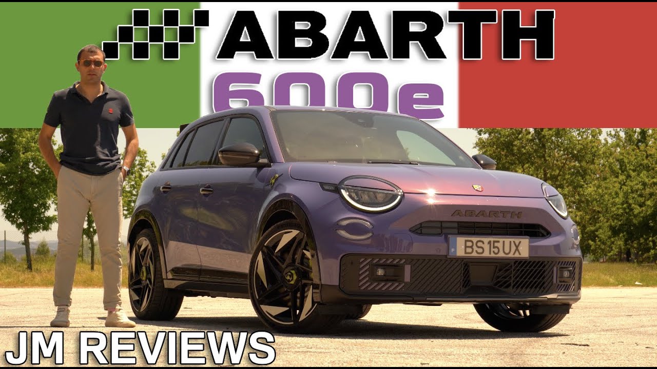 O NOVO ABARTH 600e CONQUISTOU-ME, DESDE O PRIMEIRO MOMENTO EM QUE O VI ❤️ - JM REVIEWS 2025