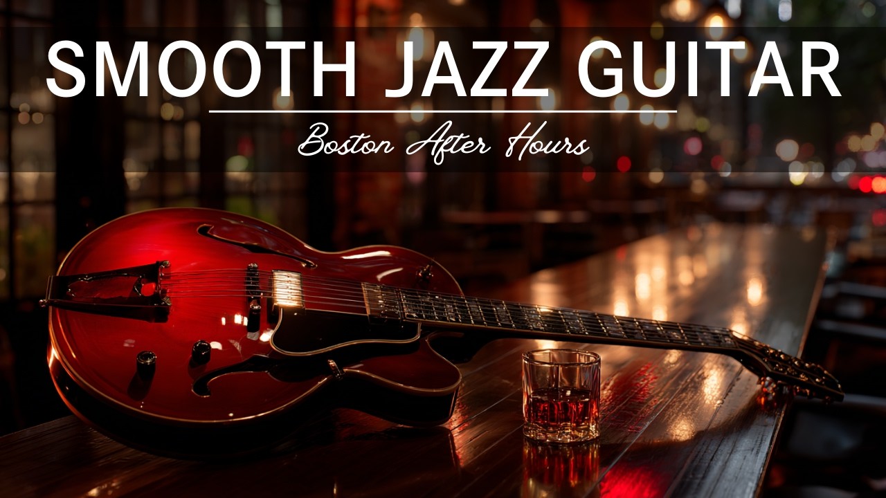 Late Night Smooth Jazz Guitar – Boston After Hours • Relaxing Music to Unwind