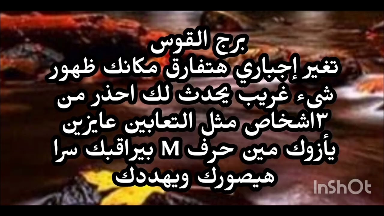 برج القوس ♐️ تغير إجباري هتفارق مكانك ظهور شىء غريب يحدث لك احذر من ٣اشخاص مثل التعابين 