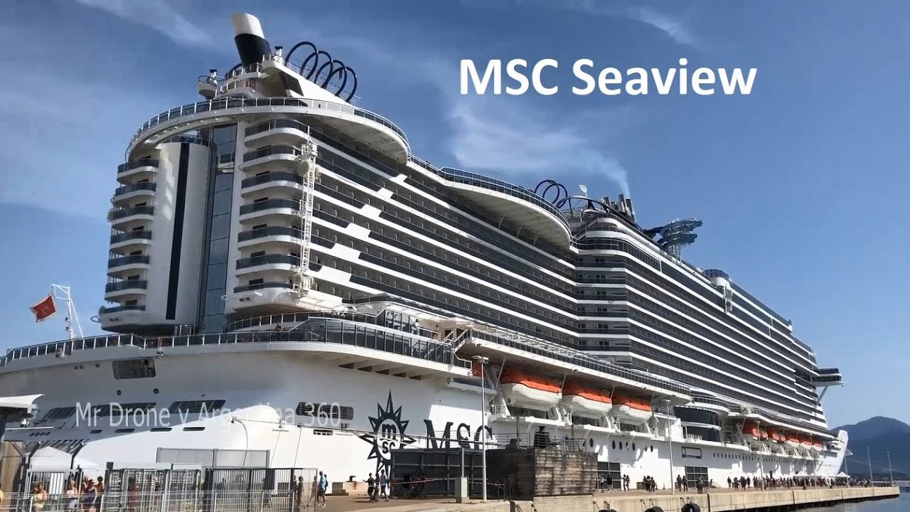 MSC Seaview Crucero Salida desde Barcelona Cataluña España