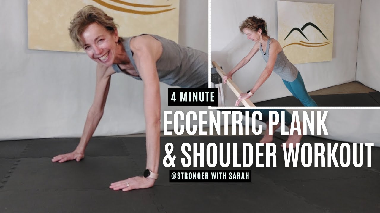 Stronger Pushups & Planks in 4 Minutes | Eccentric Pushup Workout