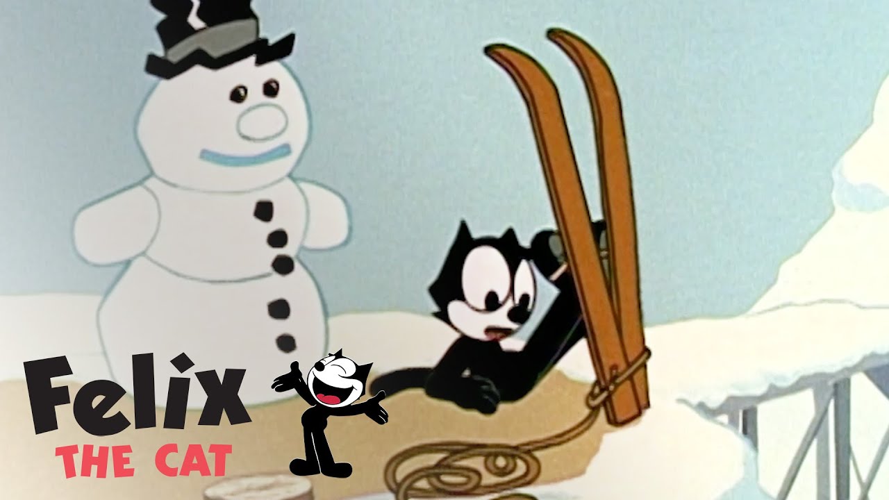Felix's Ski Contest Calamity | Felix The Cat
