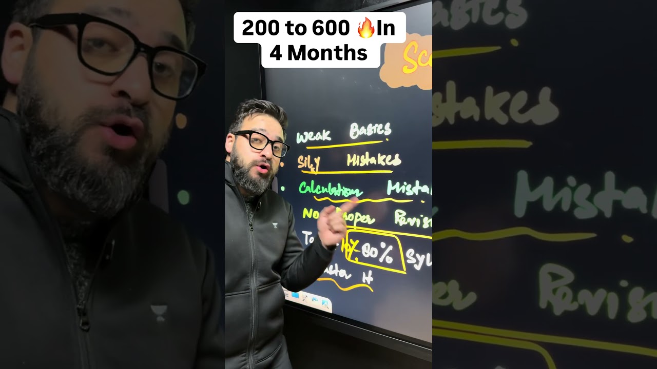 Complete strategy to go from 200 to 600 marks in NEET 2026