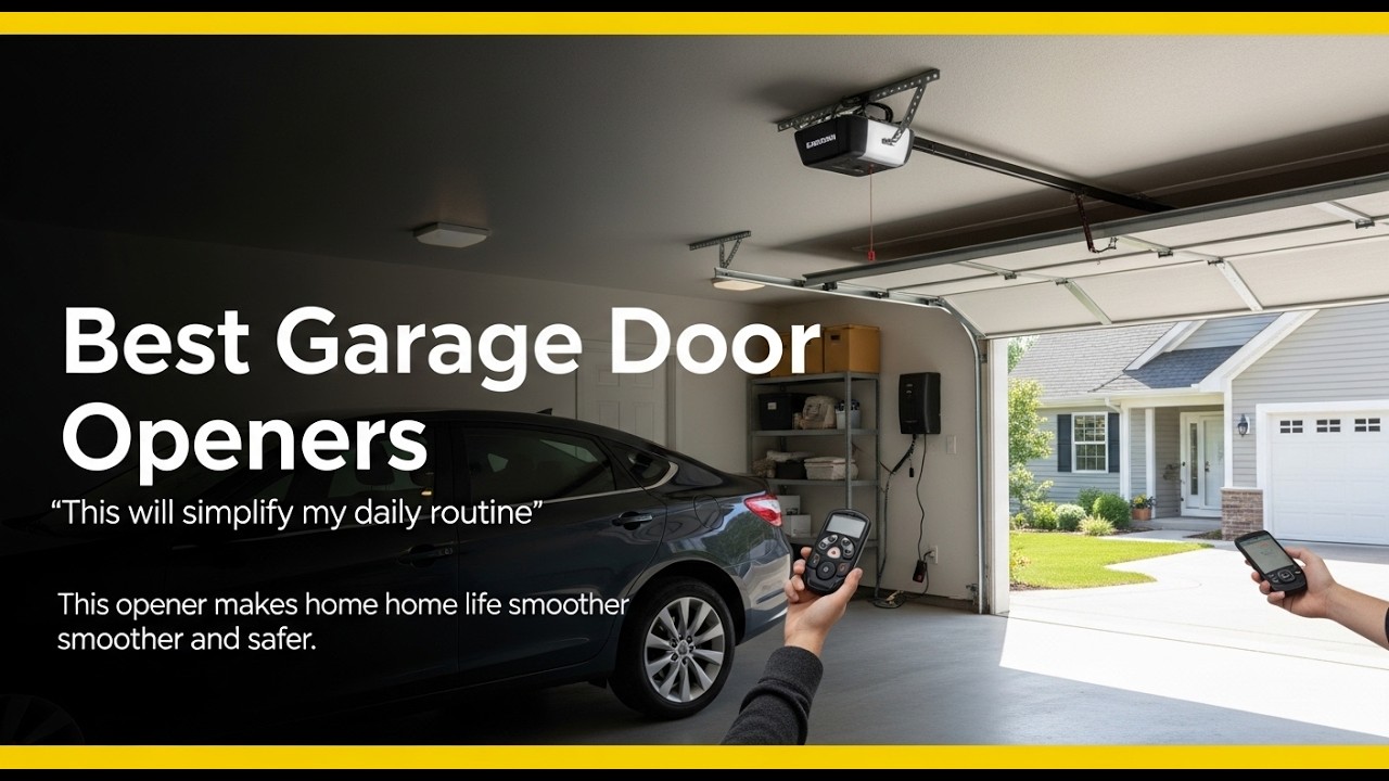 TOP 5 Best Garage Door Openers 2026 | Garage Door Openers That Actually Work Flawlessly