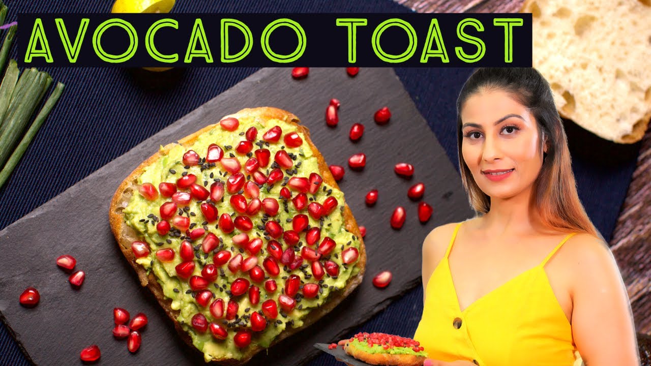 Avocado Recipes | Avocado Toast | No Cooking Required | Quick Healthy Nutritious Snack | Chef Meghna