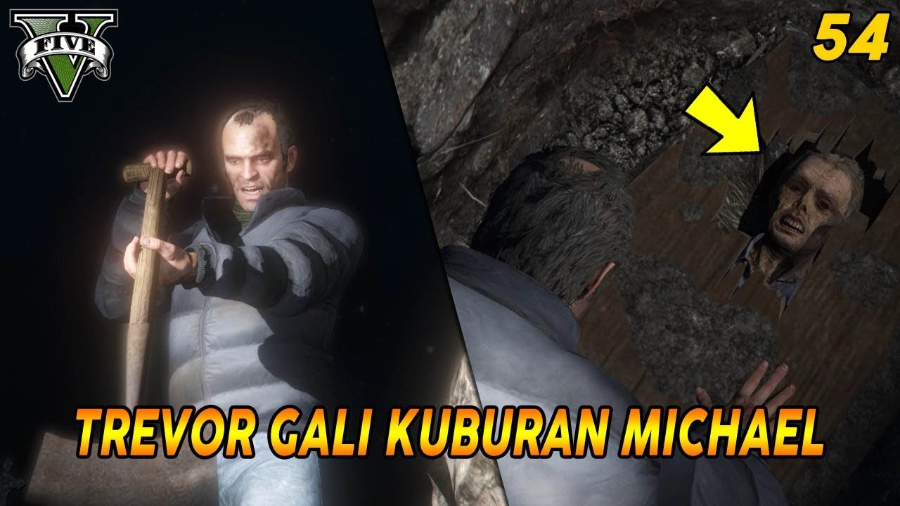 TERUNGKAP ! MISTERI KEMATIAN MICHAEL | MISI GTA 5 (54) BURY THE HATCHET 100% COMPLETION / GOLD MEDAL