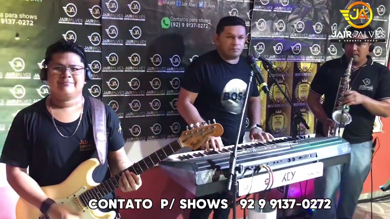 Jair Alve ao som do beiradão na conveniência D&A careiro da várzea