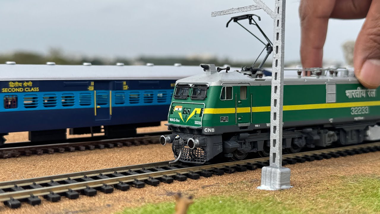 The WAG 9 | Electric POWERHOUSE !! HO scale Indian Model Trains🚊 