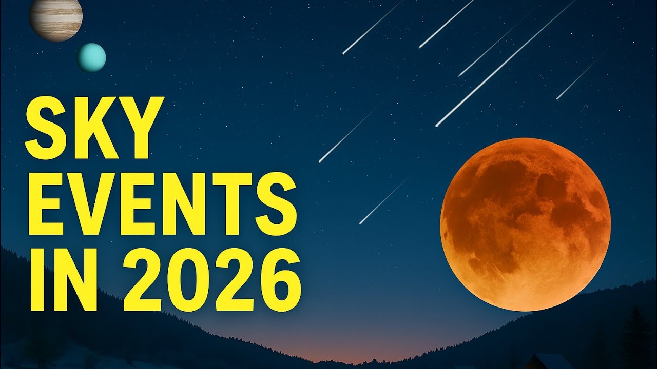 Sky Events in 2026 | Don't Miss these Events | The Space Story |