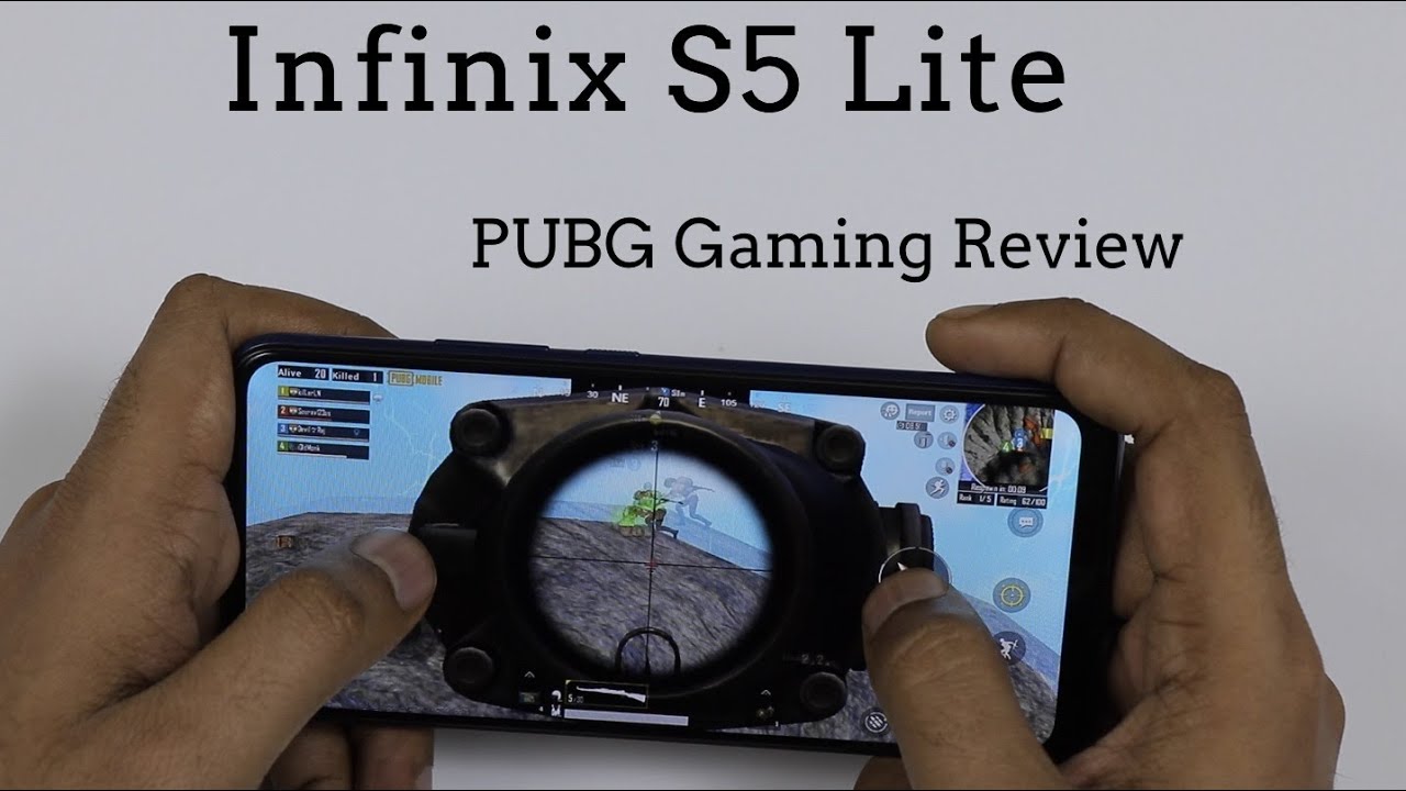 Infinix S5 Lite - PUBG Gaming Review, Game Mode, Heating and Battery Test  🎮🕹️