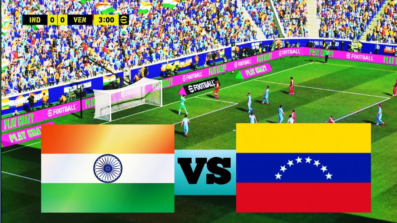 BIG MATCH | 🇮🇳 India vs Venezuela 🇻🇪 | 🎮 EFOOTBALL 2026 | CINEMATIC 4K GAMEPLAY