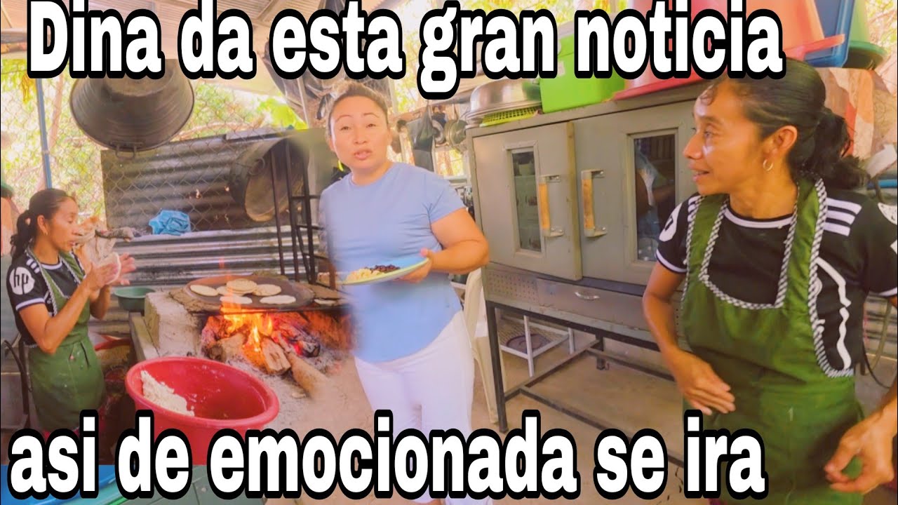 Gran noticia tiene Dina para todos asi de emocionada se ira😱😳