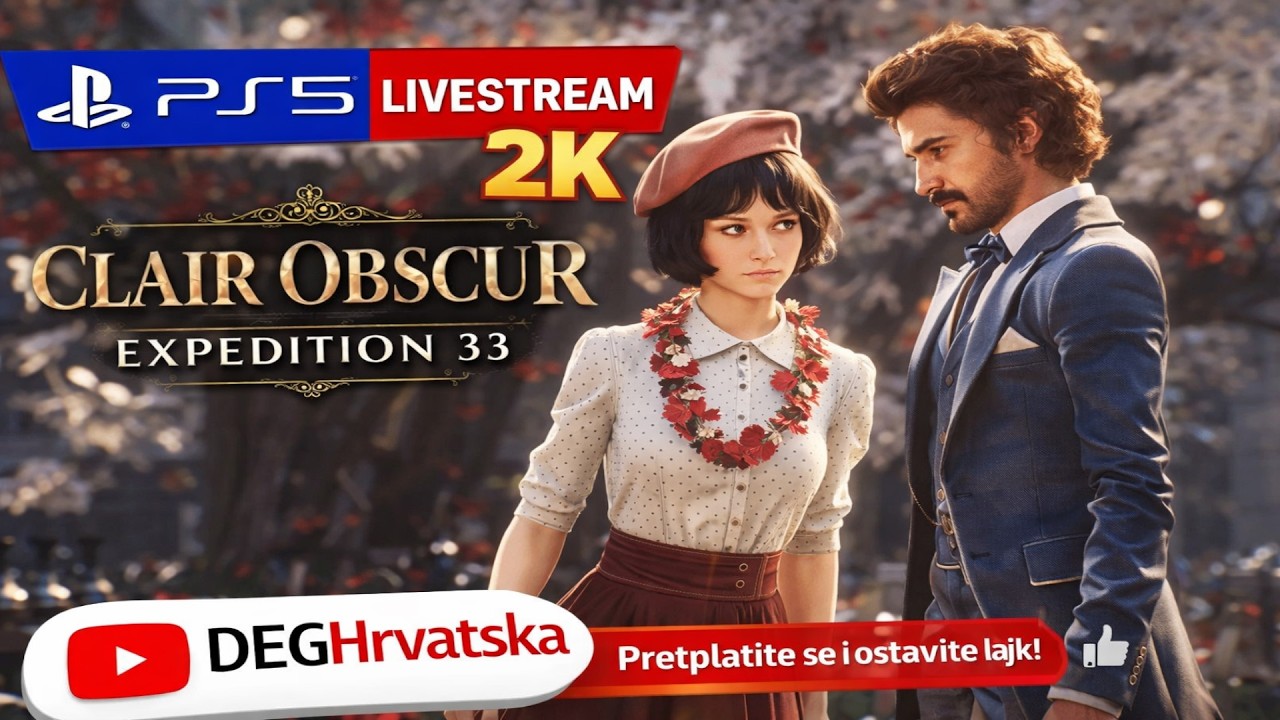 Clair Obscur: Expedition 33 DRUGA EPIZODA /EP.2/DEGHrvatska/PS5 GamePlay
