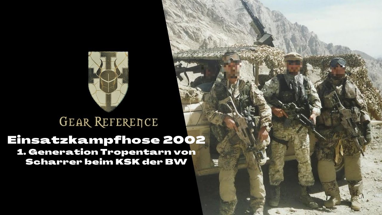 🇩🇪 KSK 3FT EKH Gen.1| Die erste Version der Einsatzkampfhose von 2002 für das Kommando Spezialkräfte