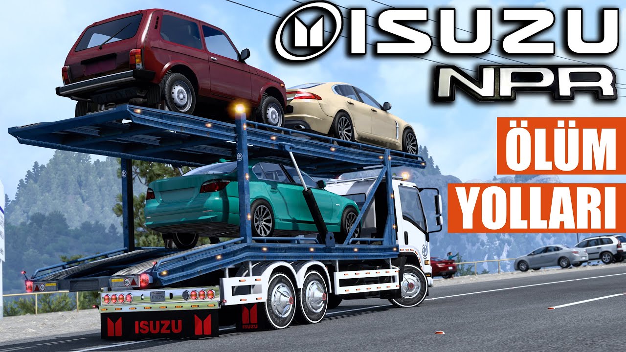 ISUZU NPR 3D // BAŞ DÖNDÜREN VİRAJLI ÖLÜM YOLLARI !!
