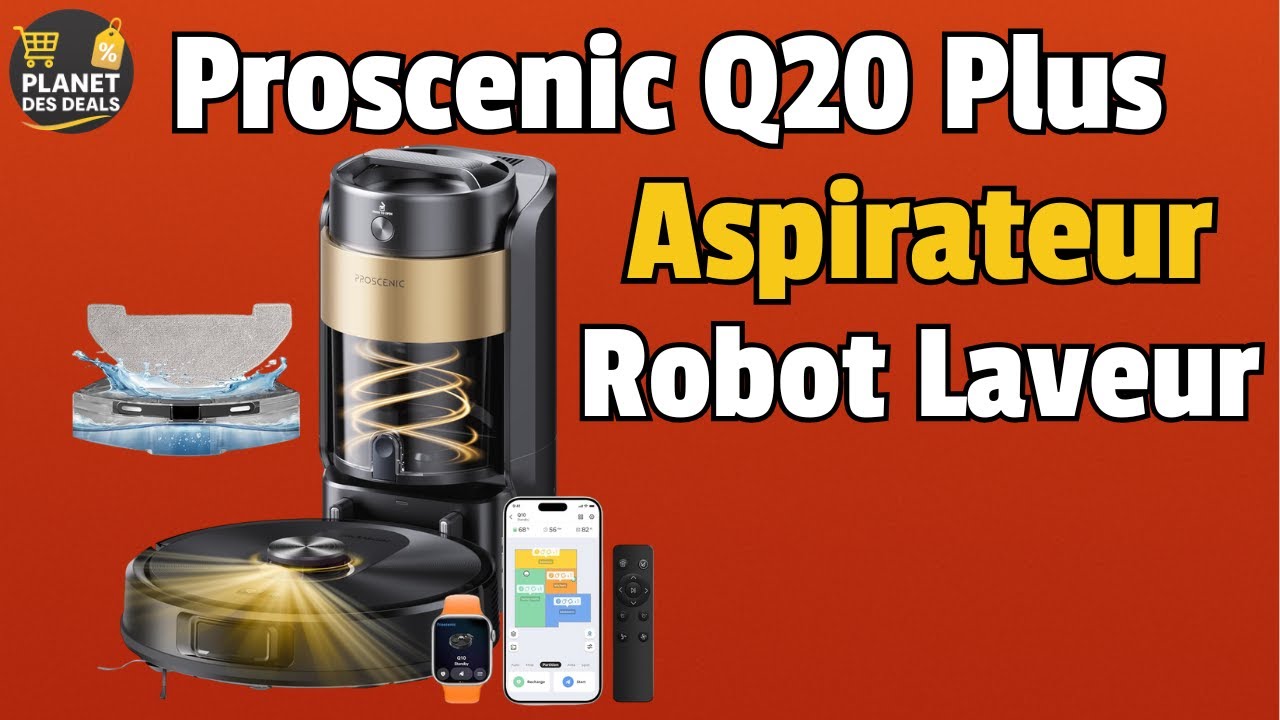 🤖✨ PROSCENIC Q20 PLUS – TEST COMPLET | AVIS & PERFORMANCES ✨🤖